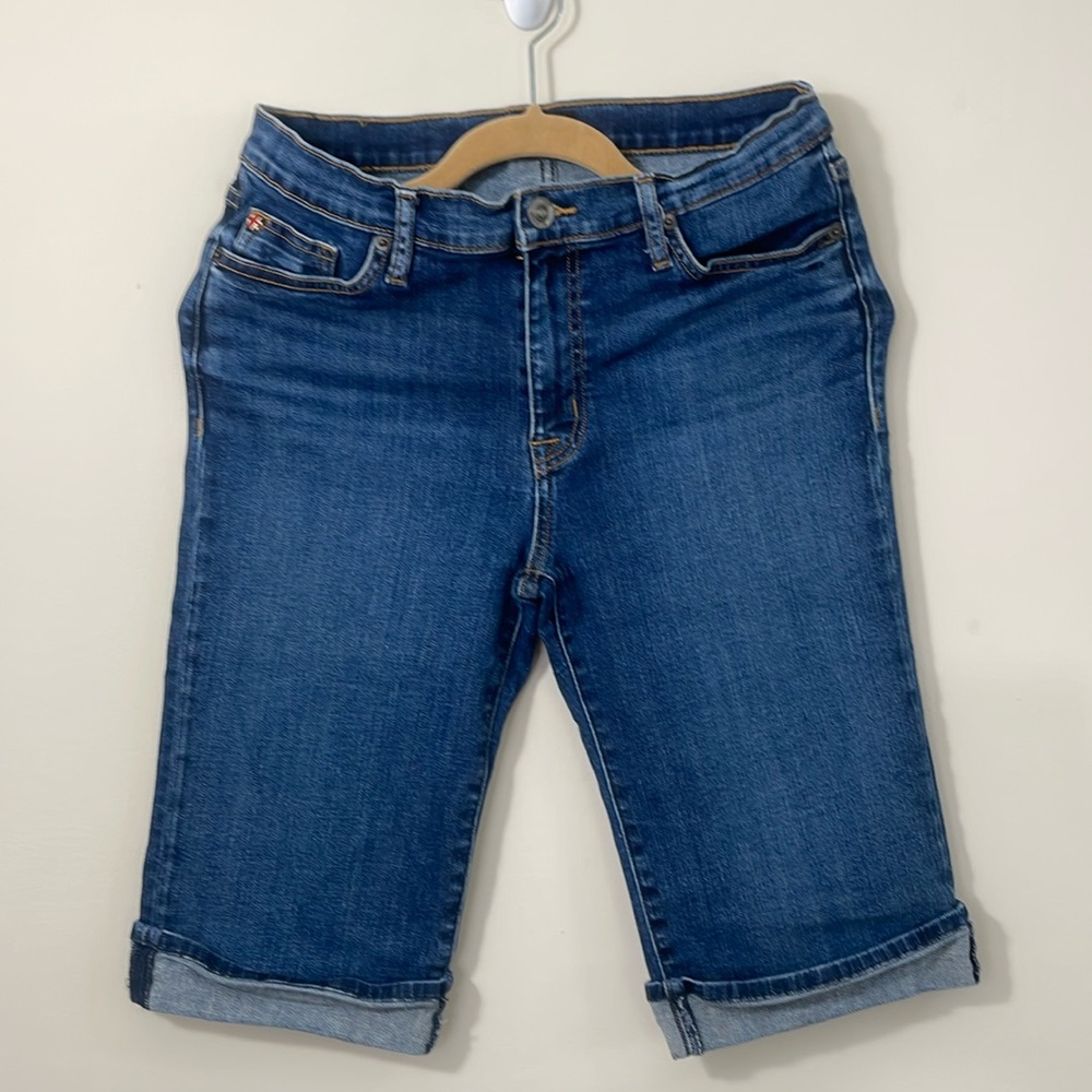 Women’s Hudson Amelia Cuffed Knee Denim Shorts -Size 30